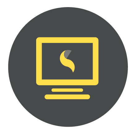 Icon_PC_WEB Timmarna godkänns enkelt och överförs vidare till lönesystemet